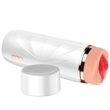 SHEQU - RILEY VIBRIERENDER VAGINA-MASTURBATOR MIT SAUG