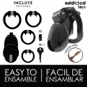 ADDICTED TOYS LOCKED - MINDNIGHT CELL PENIS CAGE SIZE S 4.8 CM
