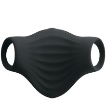 ROCKS-OFF - VIBRATORE FLESSIBILE PALM BLACK MASTURBATOR