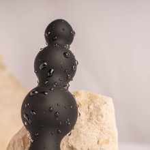 ROCKS-OFF - PETITE SENSATIONS BUBBLES PLUG ANALE VIBRATORE NERO