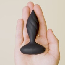 ROCKS-OFF - PLUG ANAL PETITE SENSATIONS DESIRE COM CONTROLE REMOTO PRETO