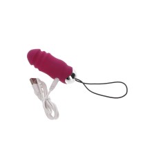 TOYJOY - VIBRATORE FUCSIA HAPPINESS SUNN SIDE UP AND DOWN CON TELECOMANDO