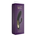 TOYJOY - SCHWARZER KANINCHENVIBRATOR MIT SPEKTAKULÄREM LICHT