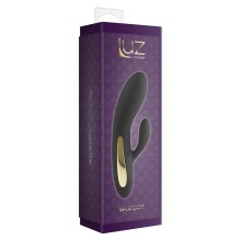 TOYJOY - SCHWARZER KANINCHENVIBRATOR MIT SPEKTAKULÄREM LICHT