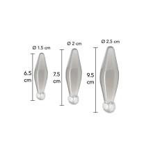 TOYJOY - GIOCO ANALE FINGER RIMMER 3 PEZZI TRASPARENTE