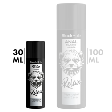 BLACK HOLE - GEL BASE DE SILICONE DILATAÇÃO ANAL 30 ML