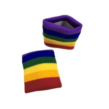 PRIDE - CARTEIRA RETANGULAR COM BANDEIRA DO ARCO-ÍRIS