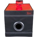 SECRET DOME - KINK CLUB LA NICHE CABIN BLACK RED