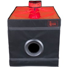SECRET DOME - KINK CLUB LA NICHE CABINE NOIR ET ROUGE