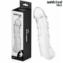 ADDICTED TOYS - EXTENSÃO DE PÊNIS TRANSPARENTE 27 CM