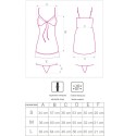 LIVCO CORSETTI FASHION - HYEONA 1710 BABYDOLL + PERIZOMA ROSA XL