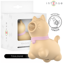 INTENSE - ESTIMULADOR DE CLITÓRIS PARA CACHORRO AMARELO