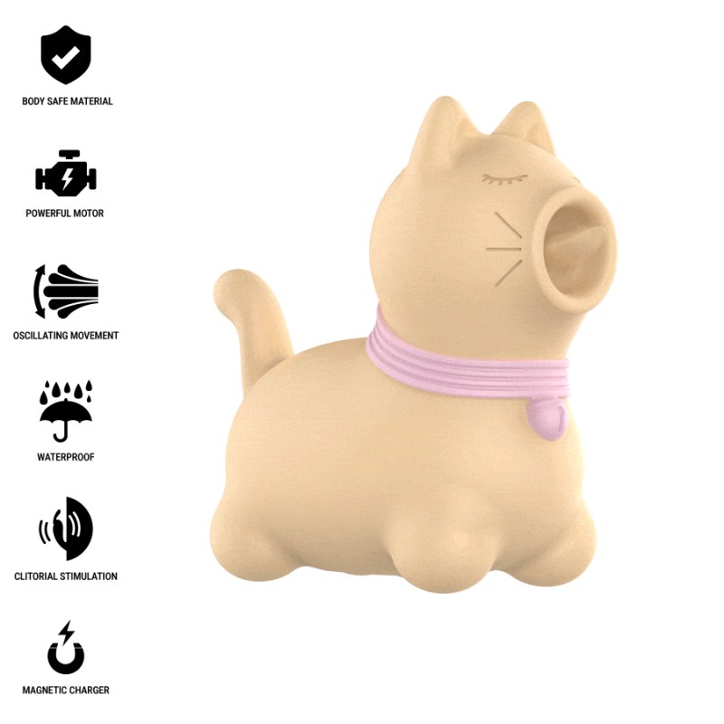 INTENSE - PUPPY CLITORIS STIMULATOR YELLOW