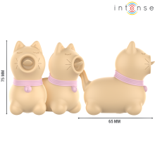 INTENSE - STIMULATEUR DE CLITORIS POUR CHIOT JAUNE