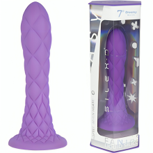 SILEXD - DREAMY DILDO FANTASY SILICONE LÍQUIDO TERMORATIVO FÚCSIA 18,5 CM