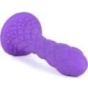 SILEXD - DREAMY DILDO FANTASY SILICONE LÍQUIDO TERMORATIVO FÚCSIA 18,5 CM