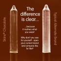 SKINS - PACOTE COM 4 PRESERVATIVOS CHOCOLATE PREMIUM