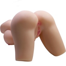 CRAZY BULL - TORSE FÉMININ RÉALISTE LILY VAGIN ET ANAL 4 KG