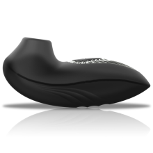 BLACKSILVER - DRAKE DELUXE SUCKING VIBE RICARICABILE IN SILICONE NERO