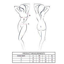 PASSION - EVALIE BODY ROSSO L/XL