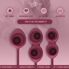 INTENSE - CHARLI KEGEL BALL KIT BURGUNDY