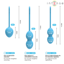 INTENSE - CHARLI KEGEL BALL KIT BLUE