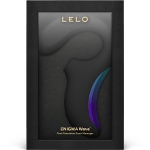 LELO - ENIGMA WAVE DREIFACH-VIBRATIONSMASSAGEGERÄT SCHWARZ