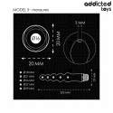 ADDICTED TOYS - LIMPADOR ANAL COM ADAPTADOR UNIVERSAL MODELO 5