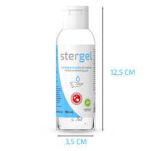 STERGEL - HYDROALKOHOLISCHES HÄNDESANITISIERUNGSGEL ALOE VERA 100ML