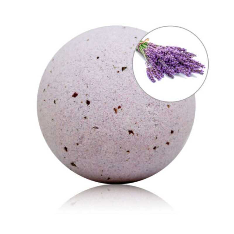 TALOKA - BADEBOMBE MIT LAVENDEL-DUFT UND ROSENBLÜTEN TALOKA - BADEBOMBE MIT LAVENDEL-DUFT UND ROSENBLÜTEN