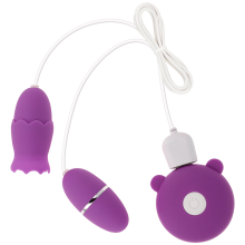 OHMAMA - DOUBLE STIMULATOR 10 VIBRATION MODES