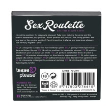 TEASE PLEASE - SEX ROULETTE KAMASUTRA