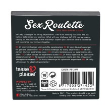 TEASE PLEASE - SEX ROULETTE KINKY