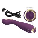 PRETTY LOVE - HECTOR VIBRADOR ELECTROSHOCK POR APP CONTROL ROXO