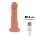 ONINDER - GRAND GODE VIBRATEUR BOGOTÁ 9 VITESSES NATUREL 22 CM -O- 4,5 CM - APPLICATION GRATUITE