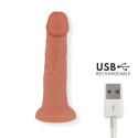 ONINDER - DILDO VIBRADOR BOGOTÁ MÉDIO 9 VELOCIDADES NATURAL 20