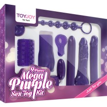 Dildo de Vidro Roxo Double Trouble Glas 63347