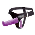 BAILE - LILAC FEMALE ANAL AND VAGINAL HARNESS GPOINT 17 CM