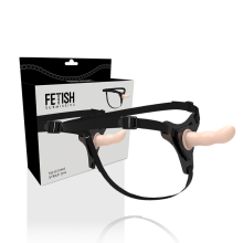 FETISH SUBMISSIVE HARNESS - FLEISCH-SILIKON-G-SPOT 12,5 CM