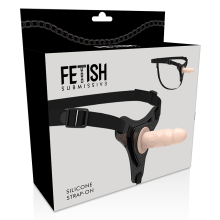 FETISH SUBMISSIVE HARNESS - FLEISCHREALISTISCHES SILIKON 12,5 CM