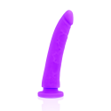 DELTA CLUB - TOYS IMBRACATURA + DONG SILICONE VIOLA 17 CM -O- 3 CM