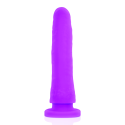 DELTA CLUB - BRINQUEDOS ARNES + DONG PURPLE SILICONE 20 CM -O-