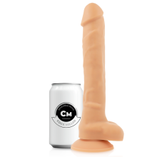 COCK MILLER - HARNAIS + COCKSIL ARTICULABLE DENSITÉ SILICONE 24 CM