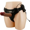 PRETTY LOVE - STARKS HARNESS BRIEFS MULTI-SPEED VIBRATION DILDO