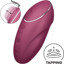 SATISFYER - TAP CLIMAX 1 VIBRATORE LAY-ON GRIGIO