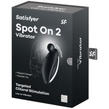 SATISFYER - SPOT ON 2 VIBRATORE LAY-ON NERO