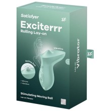 SATISFYER - EXCITERRR LAY-ON CLITORIS MINT VIBRATOR