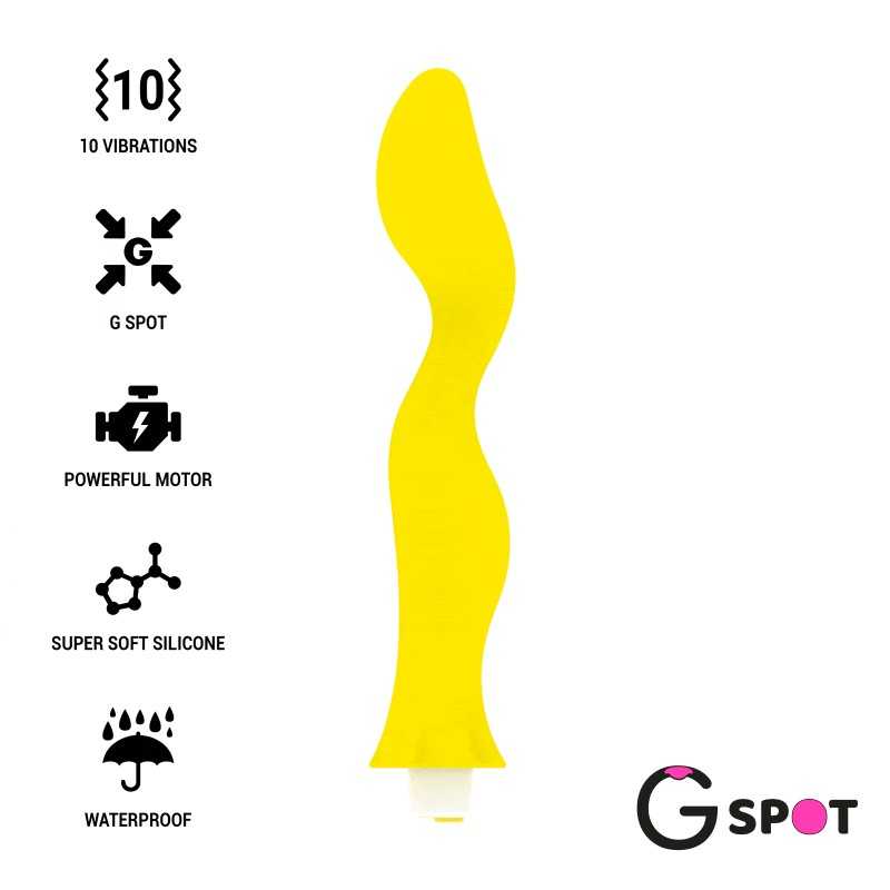 G-SPOT - GAVYN G-SPOT VIBRATEUR JAUNE