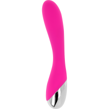 OHMAMA - VIBRADOR FLEXÍVEL ESTIMULAÇÃO PONTO G 19,5 CM