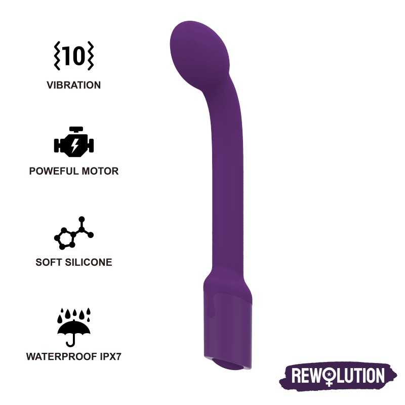 REWOLUTION - REWOFLEX VIBRADOR ESTIMULADOR FLEXÍVEL DE PONTO G